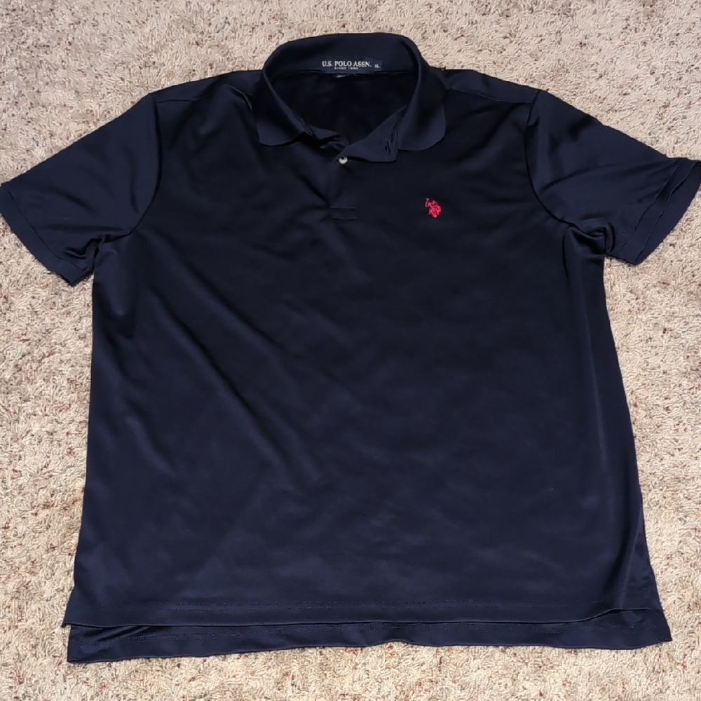 U.S. Polo Assn. Blue Polo Shirt Classic Design